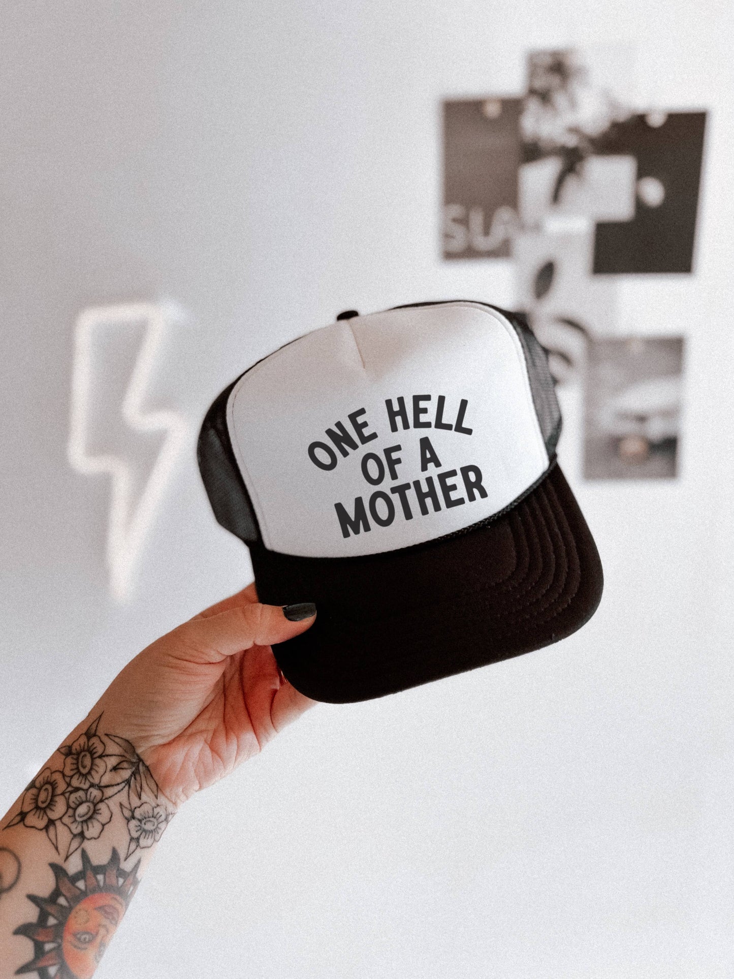 One Hell of a Mother Trucker Hat