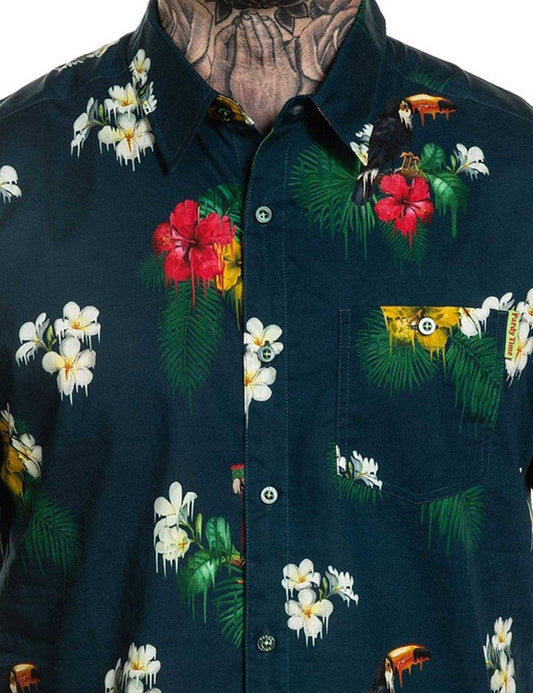 Trip to Paradise Button Up