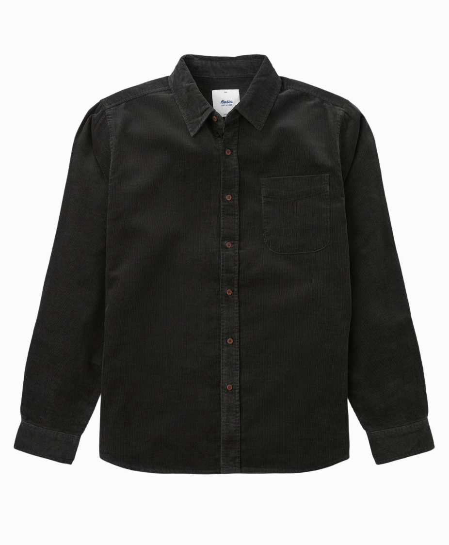 Granada Shirt: Black Wash