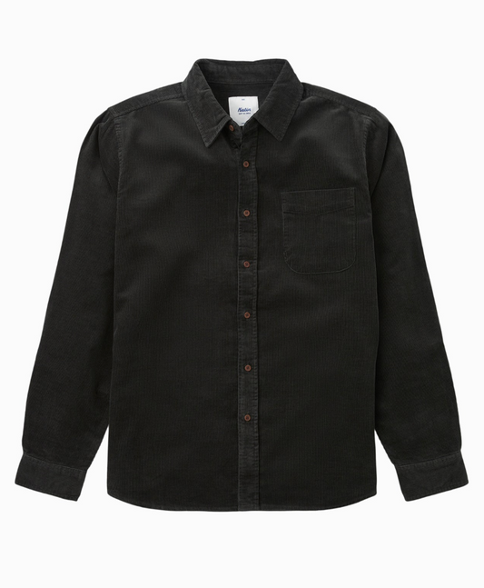 Granada Shirt: Black Wash