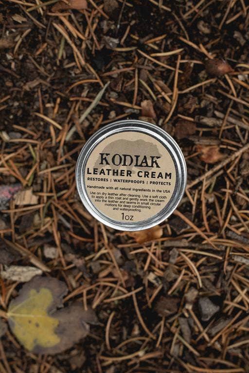 Kodiak Leather Cream 1 oz. Tin