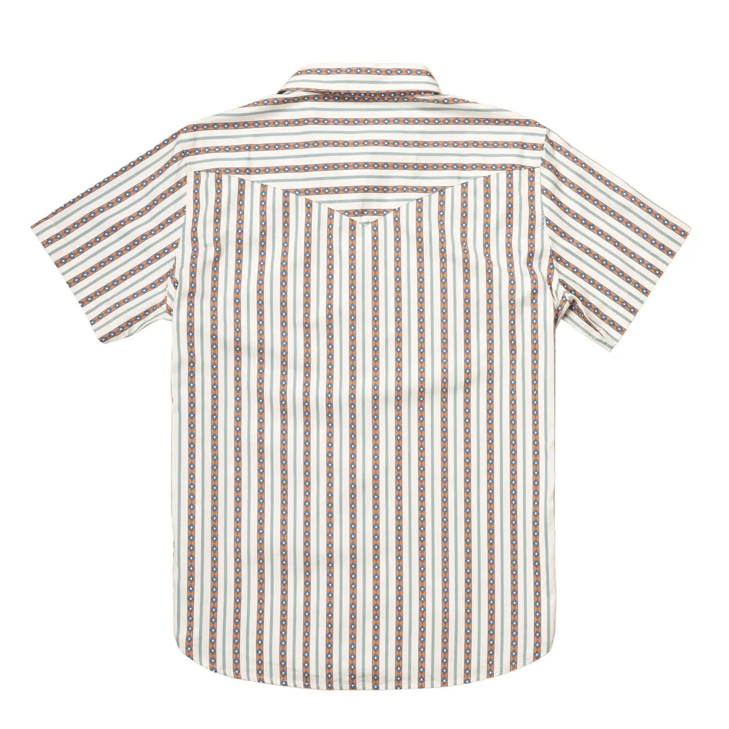 Serape Pearl Snap Short Sleeve Shirt