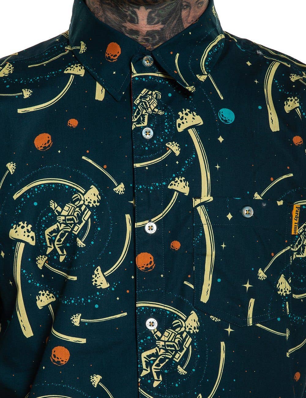 Spaced Odyssey Button Up