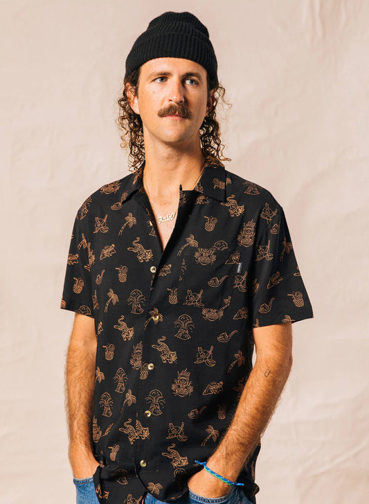 Spicy Noods Button Up Shirt